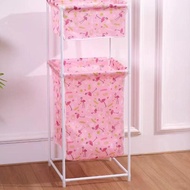 Em laundry Basket 2-story Dirty Clothes stand laundry Basket oxford Material