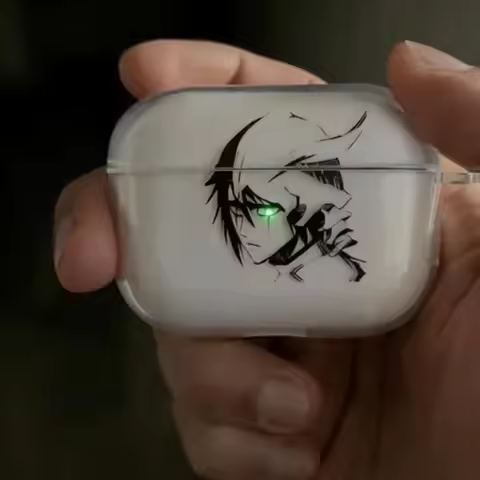 Anime Transparent TPU Case for Airpods Pro 2 1 3 Soft Cover for Air Pods4 1/2/3 Earphone Cover