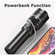 Original Smiling Shark Super Bright Torch Light Led M80 5000lm High Power Flashlight USD