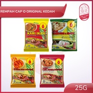 Cap O Rempah Original Kedah - 25g (Flavor: Kari Ayam / Kari Ikan / Korma Ayam &amp; Daging / Kari Udang Ketam &amp; Ikan)