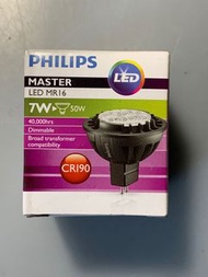 飛利浦 Philips Master LED MR16 CRI90 7w GU5.3 12V 36D 4000K 燈杯