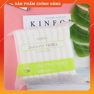 Japanese Miniso Makeup Remover Cotton Pads 180 super soft and smooth pieces - Japanese Miniso Makeup
