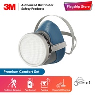 3M HF-50 Series Respirator (HF-51 or HF-52) + 3311K-55 Set Organic Vapor Cartridge with Pre-Filter/ 