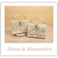 • LOVELLA • ALEXANDRA CLUTCH - Party Bag - Party Clutch - Beautiful Imported Party Bag - Women's Par