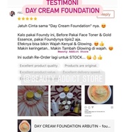 PRODUK TERPERCAYA DAY CREAM FOUNDATION ARBUTIN - foundy cream