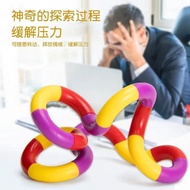 Educational Fidget Toy Twist Coil Sensory Destress Anti Stress Toy Fidget Tangle Goodie Bag Toy