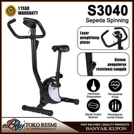 EBUY Sports Bike with Adjustable Resistance/Heart Rate Exercise Bike