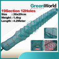 Bubu Naga Udang Ikan Shrimp Cage Fishing Net Catcher Trap Foldable Portable