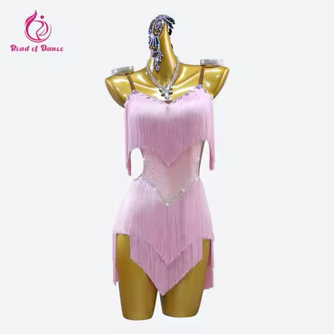 Costume For Women 2025 Evening Dresses Dance Skirt Cabaret Suit Girls Latin Competition Wear Carniva