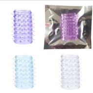 Promo Cock Ring Silikon Gerigi kondom Beaded CockRing Condom Mutiara Jari