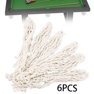 [mcfsnzwtxz1bw] 6x Billiards Table Nets Support Replacing Easy Installation Snooker Pool Table