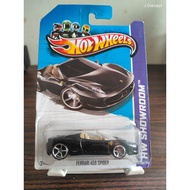 Hotwheels Regular Ferrari 458 Spider [Free Protector]