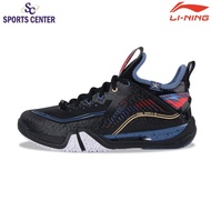 New Limited Sepatu Badminton Lining Saga 2 / II Pro AYAT003 Black Blue