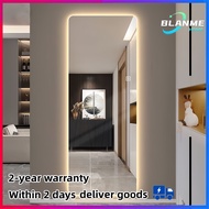 LED mirror stand water proof mirror wall large size toilet mirror mirror with led light Powered by wire full body mirror water proof full length mirror with lights mirror for bedroom cermin lekat dinding/cermin dinding hiasan ruang tamu/全身镜子 镜子全身镜