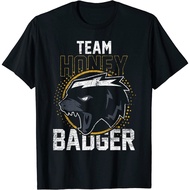 Vintage Team Honey Badger Design Great Gift Idea T-Shirt