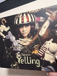 謝安琪  親筆簽名 Yelling CD +DVD