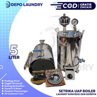 Setrika Uap Gas 5 liter 1 Setrika Besi