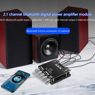 WEICHENG 1PC ZK-MT21 2x50W + 100W 2.1 kênh Bluetooth 5.0 loa siêu trầm kỹ thuật số Bass Amp
