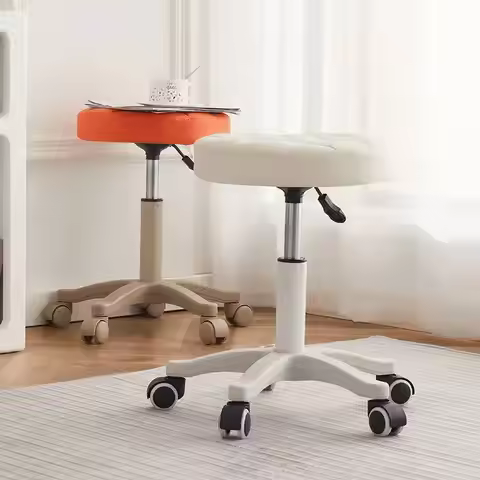 Styling Simple Barber Chairs Professional Portable Aesthetic Wheel Chair Beauty Salon Mocho Cadeira 