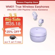 Baseus WM01 TWS Bluetooth Earphones Stereo Wireless 5.3 Bluetooth Touch Control & Noise Cancelling W