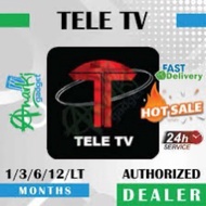 TELE TV TELETV TELE TV MALAYSIA / 1 BULAN/ 3 BULAN / 6 BULAN SUPPORT ANDROID, SMART TV, IOS, IPTV MY