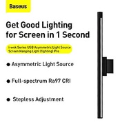 Đèn LED treo màn hình Baseus Bản Pro dạng thanh dài có thể điều chỉnh được dành cho màn hình máy tín