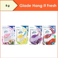 Glade Hang It Fresh Small Spaces Air Freshener / Floral Fresh Lavender Wild Berries, 8g