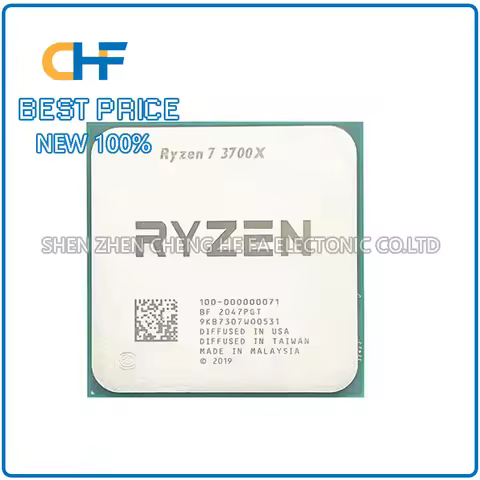Ryzen 7 3700X R7 3700X 3.6 GHz Eight-Core Sixteen-Thread CPU Processor 65W 7NM L3=32M 100-000000071 