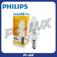 PHILIPS Incandescent Bulb E14 Socket Power 40 Watts