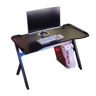 日本熱銷 - 電競台式電腦桌-Y腳140*60*74-黑色