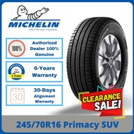 [CLEARANCE] 245/70R16 Michelin Primacy SUV *Year 2018