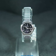 OP olym pianus sapphire นาฬิกาข้อมือผู้หญิง รุ่น 58050L-210 หน้าดำ (ของแท้ประกันศูนย์ 1 ปี )   NATEETONG