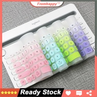 Keyboard Cover Protector  for Logitech K480 K380 Bluetooth Multi-Device Keyboard  Silicone Dustproof