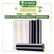 EcoBox - Stretch Film Clear/Black Thickness 12/17/23MicronxWidth 500MMxLength 260/190/365M GW 2.2KG