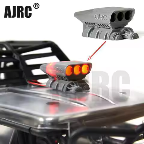 3d Printing Engine Boost Supercharger Model Decoration For 1/10 1/8 Rc Crawler Car Trx4 Rc4wd D90 D1