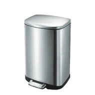 EKO DELLA STAINLESS STEEL STEP BIN L376XW416XH692MM EK9366 - 50L