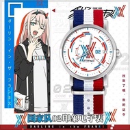 National Team 02 Animation Merchandise Watch Two-Dimensional Student Waterproof Touch Screen Electro