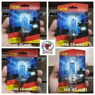 Sky Blue Front Bulb H6 Automatic Duck Model TDH VND 18watt 25watt 35watt and H4 45watt