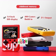 369Toy - Kids SUP Game Boy 400 Games Brand Retro Mini Gameboy Game Console Emulator Built-In (Double
