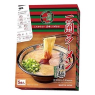 [JAPAN日本进口] Ichiran Ramen Tonkotsu Hakata Thin Noodles (5 Servings)