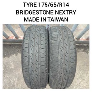 🇯🇵🇯🇵  Tyre 175/65/R14 Bridgestone Nextry Used Tyre / Used Tayar / Used Tire