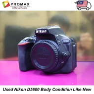 Used Nikon D5600 Body Only Condition Like New Ready Stock