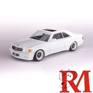 Rhino Model 1/64 Mercedes-Benz 560SEC Coupe AMG - White