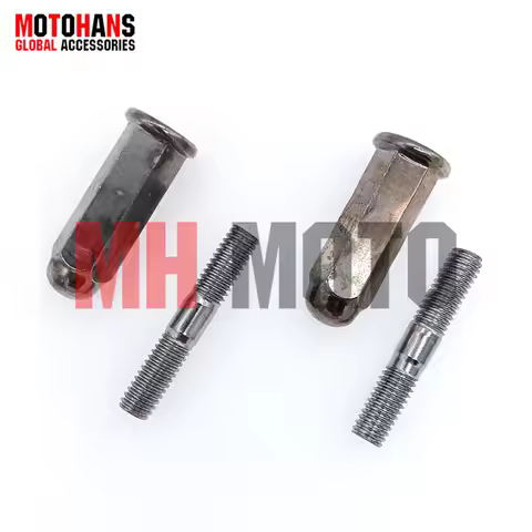 M6x32MM MUFFLER MOUNTING BOLT AND NUT FOR GY6 50CC GY6 125CC GY6 150CC C110 CD70 C100 2 BOLT+2 NUT