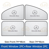 ม่านบังแดดหน้าต่างรถที่บังแดดหน้ารถยนต์อุปกรณ์เสริมรถยนต์สำหรับ Mercedes Benz W203 W210รถ W124 W211 