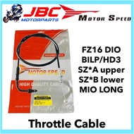 Motorspeed Motorcycle Throttle Cable Mio FZ16 Dio HD3 SZ*A SZ*B