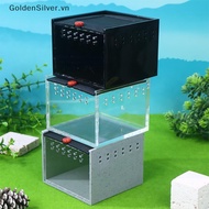 GoldenSilver Pet Spider Box Reptile Crawling Pet Feeding Lizard Silkworm Baby Scorpion Beetle Insect