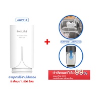 [แพ็คส่ง 1 วัน] Philips AWP314 ไส้กรอง X-Guard For หัวก๊อกกรองน้ำ รุ่น AWP3752 AWP3751 AWP3600