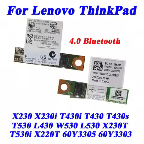 1Pcs 4.0 Bluetooth For Lenovo ThinkPad X230 X230i T430i T430 T430s T530i T530 L430 W530 L530 X230T X