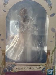 一番くじ 五等分的新娘 中野三玖 花嫁 Figure